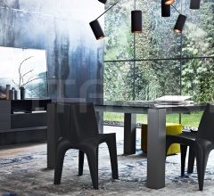 Стол обеденный Dolmen Due TDD150 фабрика Poliform