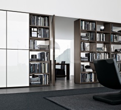 Итальянские Гостиная - Модульная система Wall System Итальянские Гостиная - Модульная система Wall System фабрика Poliform
