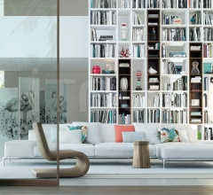 Итальянские Гостиная - Модульная система Wall System Итальянские Гостиная - Модульная система Wall System фабрика Poliform