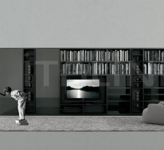 Итальянские Гостиная - Модульная система Wall System Итальянские Гостиная - Модульная система Wall System фабрика Poliform