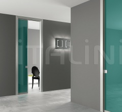 Дверь Unik Free Green Glass Дверь Unik Free Green Glass фабрика Bertolotto