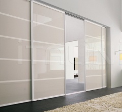 Дверь Rolling recessed minimal free glass dove Дверь Rolling recessed minimal free glass dove фабрика Bertolotto