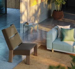 Кресло Band club chair aluminium фабрика Kettal