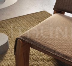 Кресло Band club chair teak фабрика Kettal