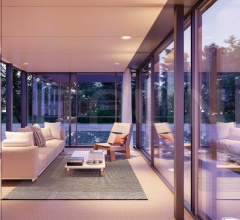 Кресло Band club chair teak фабрика Kettal