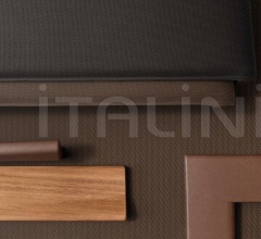 Кресло Band club chair teak фабрика Kettal