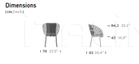Стул Cala Stackable Dining chair Kettal