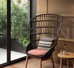 Кресло Cala armchair teak фабрика Kettal