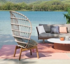 Кресло Cala armchair teak фабрика Kettal