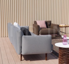 Диван Boma 3-Seater sofa standard legs фабрика Kettal