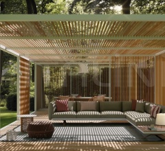 Диван Boma Left corner 2-seater 'connection' фабрика Kettal