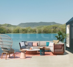 Диван Mesh 3-seater sofa фабрика Kettal