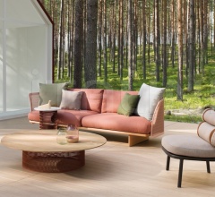 Диван Mesh 3-seater sofa фабрика Kettal
