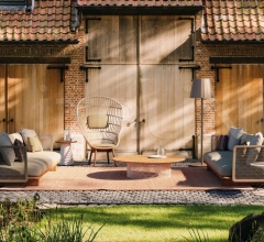 Диван Mesh Left corner module end фабрика Kettal