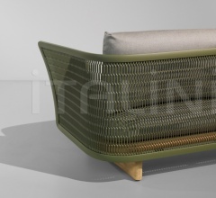 Кушетка Mesh Left deck chair module фабрика Kettal