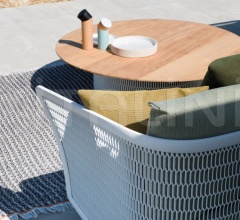 Кофейный столик Mesh Side table top Ø90 фабрика Kettal