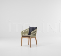 Стул Bitta Dining armchair teak legs фабрика Kettal