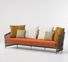 Диван Bitta Lounge 3-Seater sofa rope фабрика Kettal