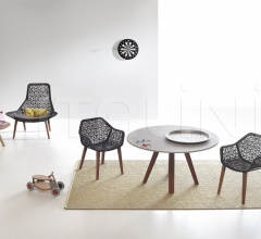Итальянские Уличные кресла - Кресло Maia Relax armchair Maia Rope teak legs Итальянские Уличные кресла - Кресло Maia Relax armchair Maia Rope teak legs фабрика Kettal