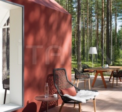 Итальянские Уличные кресла - Кресло Maia Relax armchair Maia Rope teak legs Итальянские Уличные кресла - Кресло Maia Relax armchair Maia Rope teak legs фабрика Kettal