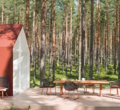 Итальянские Уличные кресла - Кресло Maia Relax armchair Maia Rope teak legs Итальянские Уличные кресла - Кресло Maia Relax armchair Maia Rope teak legs фабрика Kettal