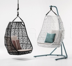 Итальянские Уличные кресла - Кресло Maia Egg swing Итальянские Уличные кресла - Кресло Maia Egg swing фабрика Kettal