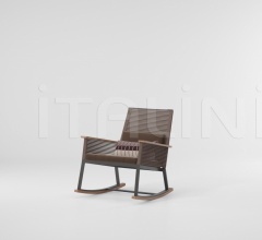 Итальянские Уличные кресла - Кресло Landscape Rocking chair Итальянские Уличные кресла - Кресло Landscape Rocking chair фабрика Kettal