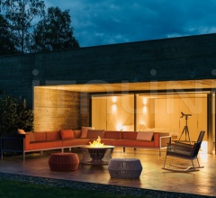 Итальянские Уличные кресла - Кресло Landscape Rocking chair Итальянские Уличные кресла - Кресло Landscape Rocking chair фабрика Kettal