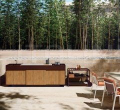 Кухня Outdoor Kitchen фабрика Kettal