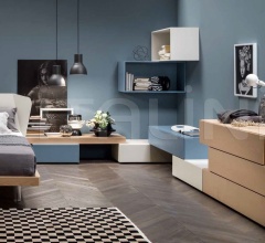 Кровать Quadra Кровать Quadra фабрика Mobilgam