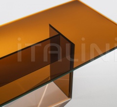 Итальянские Столы обеденные - Стол обеденный Bisel Итальянские Столы обеденные - Стол обеденный Bisel фабрика Glas italia