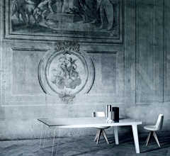 Итальянские Столы обеденные - Стол обеденный Faint Итальянские Столы обеденные - Стол обеденный Faint фабрика Glas italia