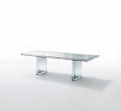 Итальянские Столы обеденные - Стол обеденный PRISM mirror table Итальянские Столы обеденные - Стол обеденный PRISM mirror table фабрика Glas italia