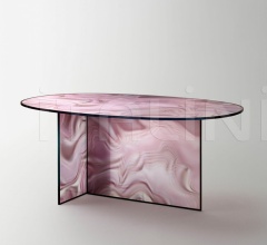 Итальянские Столы обеденные - Стол обеденный Liquefy Итальянские Столы обеденные - Стол обеденный Liquefy фабрика Glas italia