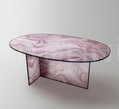 Итальянские Столы обеденные - Стол обеденный Liquefy Итальянские Столы обеденные - Стол обеденный Liquefy фабрика Glas italia