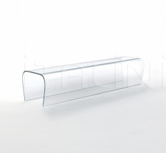 Итальянские Пуфы - Пуф Bent Glass Bench - Bent Glass Stool фабрика Glas italia