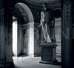 Итальянские Пуфы - Пуф Bent Glass Bench - Bent Glass Stool фабрика Glas italia