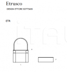Туалетный столик Etrusco Glas italia