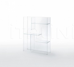 Итальянские Стеллажи - Книжный стеллаж Transfix фабрика Glas italia