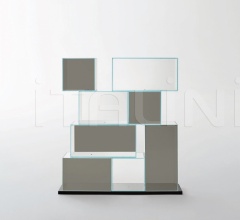 Итальянские Стеллажи - Книжный стеллаж Quantum фабрика Glas italia