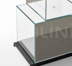 Итальянские Стеллажи - Книжный стеллаж Quantum фабрика Glas italia