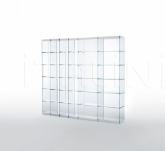 Итальянские Стеллажи - Книжный стеллаж Space фабрика Glas italia