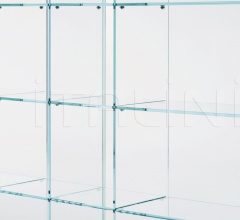Итальянские Стеллажи - Книжный стеллаж Space фабрика Glas italia