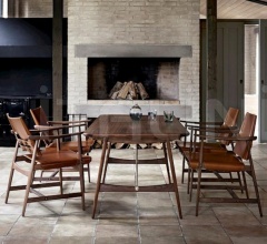 Итальянские Столы обеденные - Стол обеденный BM1160 Hunting Итальянские Столы обеденные - Стол обеденный BM1160 Hunting фабрика Carl Hansen & Son