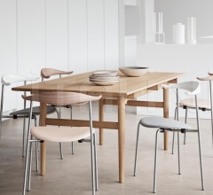 Итальянские Столы обеденные - Стол обеденный CH327 Итальянские Столы обеденные - Стол обеденный CH327 фабрика Carl Hansen & Son