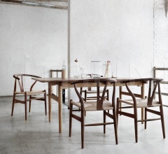 Итальянские Столы обеденные - Стол обеденный CH327 Итальянские Столы обеденные - Стол обеденный CH327 фабрика Carl Hansen & Son