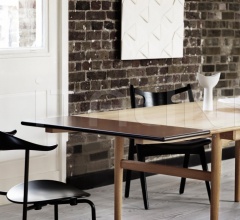 Итальянские Столы обеденные - Стол обеденный CH327 Итальянские Столы обеденные - Стол обеденный CH327 фабрика Carl Hansen & Son