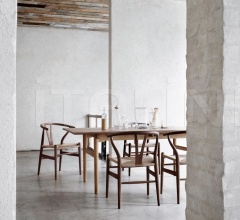 Итальянские Столы обеденные - Стол обеденный CH327 Итальянские Столы обеденные - Стол обеденный CH327 фабрика Carl Hansen & Son