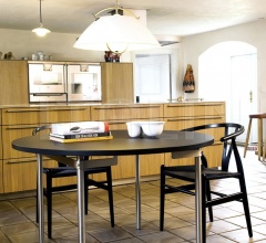 Итальянские Столы обеденные - Стол обеденный CH388 Итальянские Столы обеденные - Стол обеденный CH388 фабрика Carl Hansen & Son