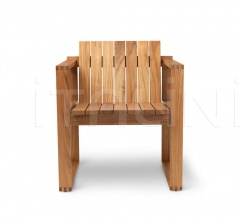 Итальянские Уличная мебель - Стул с подлокотниками BK10 фабрика Carl Hansen & Son